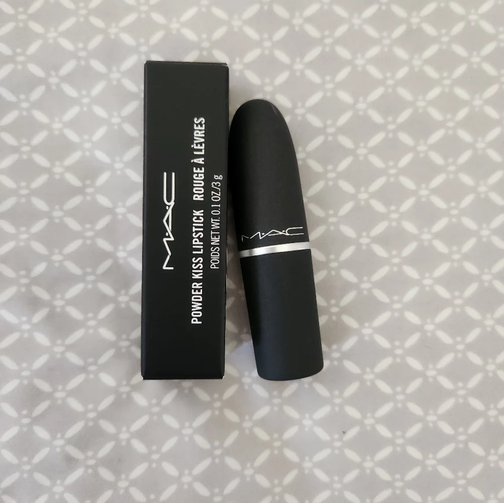 New MAC Powder Kiss Lipstick Werk Werk Werk